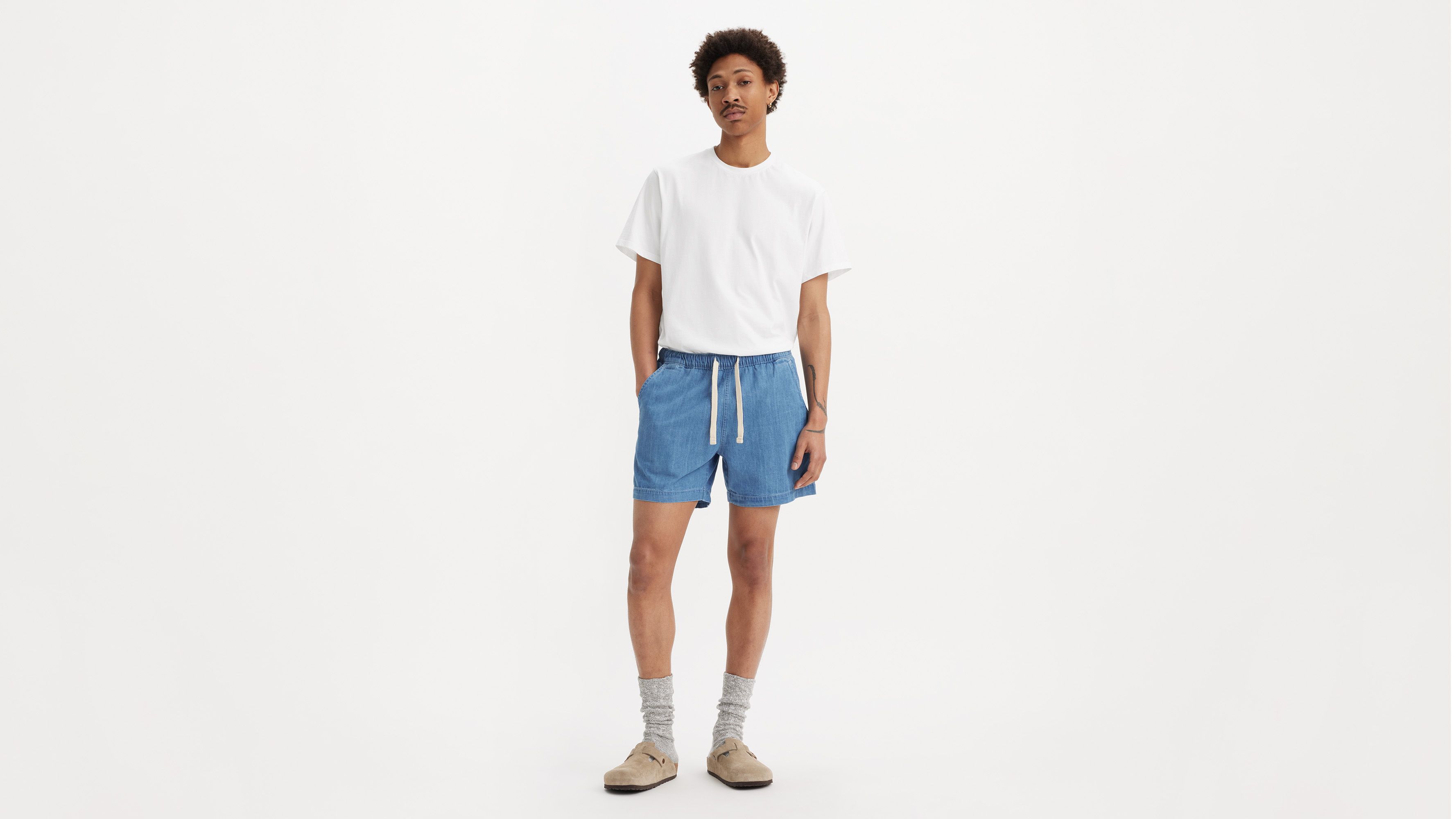 Short XX Chino Easy - Sun Stares Denim - Bleu