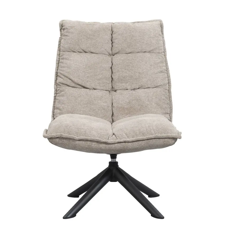 Draaifauteuil Clayton - taupe