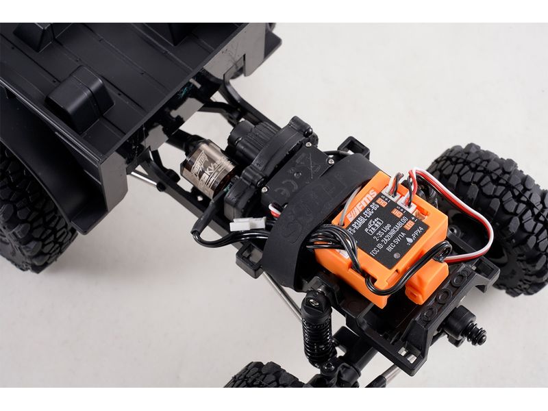 FMS FCX24 Power Wagon Mud-Racer RTR, 1:24 Mud-Racer im Massstab 1:24