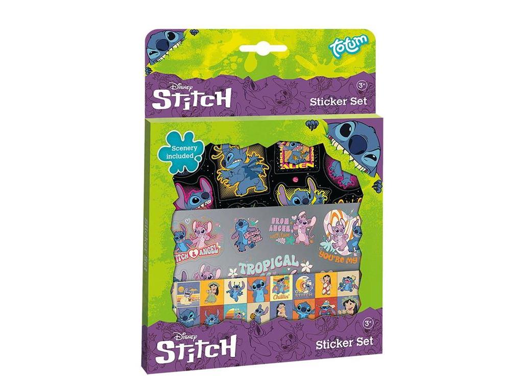 CONJUNTO DE STICKERS STITCH TOTUM