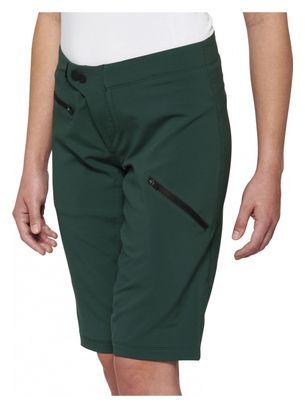 Short 100% Femme Ridecamp Forest Vert
