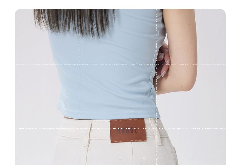 Denimot - Denim Jorts met middelhoge taille