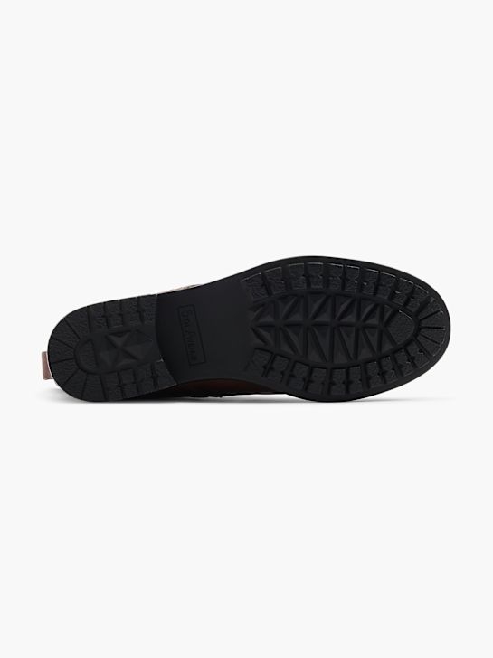5th Avenue Schnür-Stiefelette Cognac