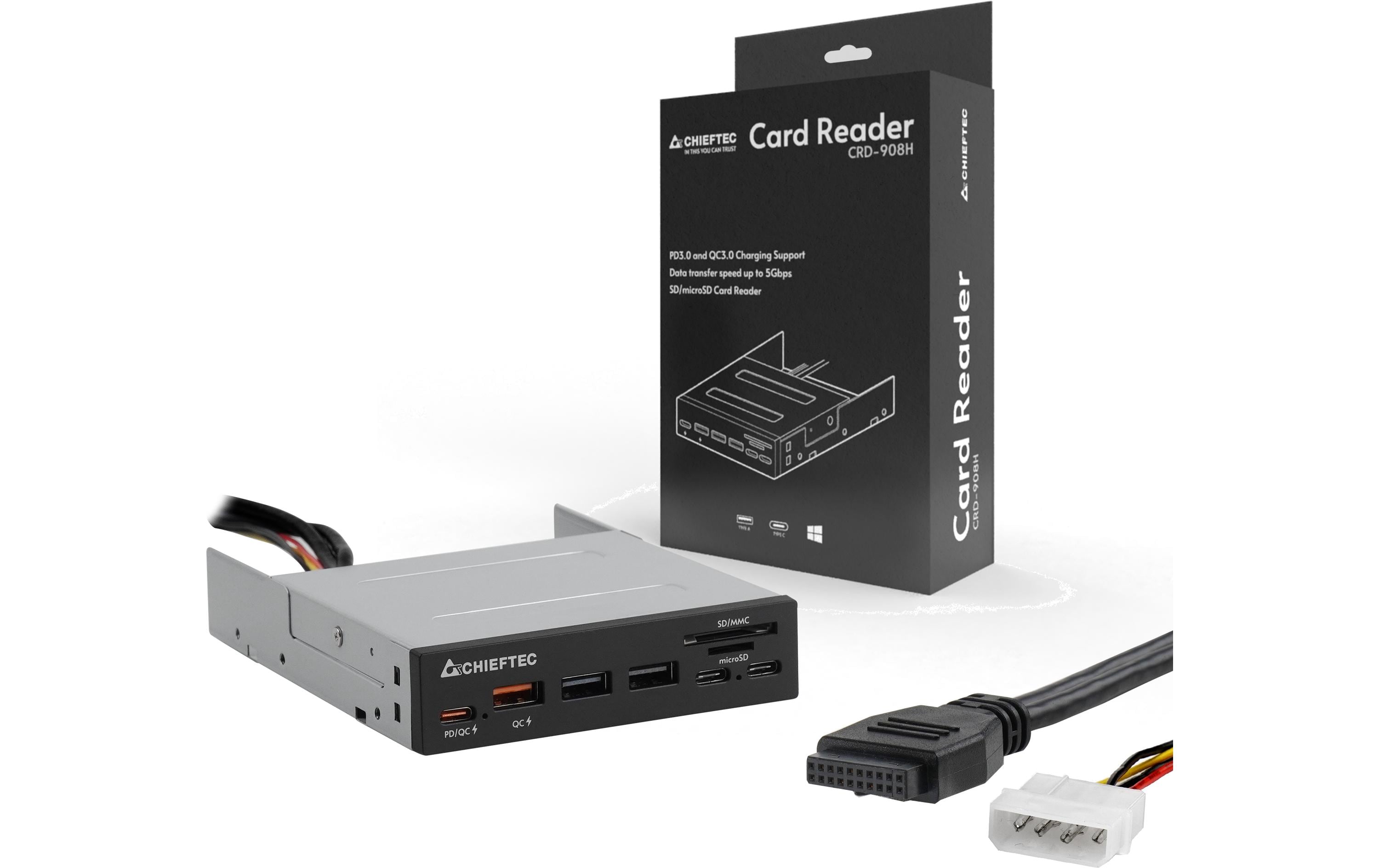 Card Reader Intern CRD-908HAll-in-one Kartenleser