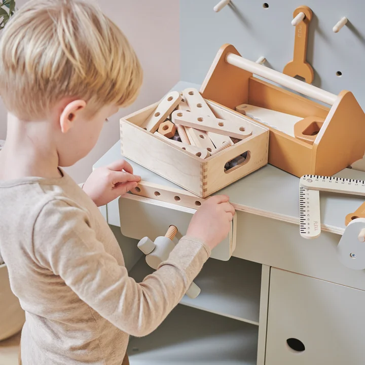 Flexa - Play Werkbank, grün
