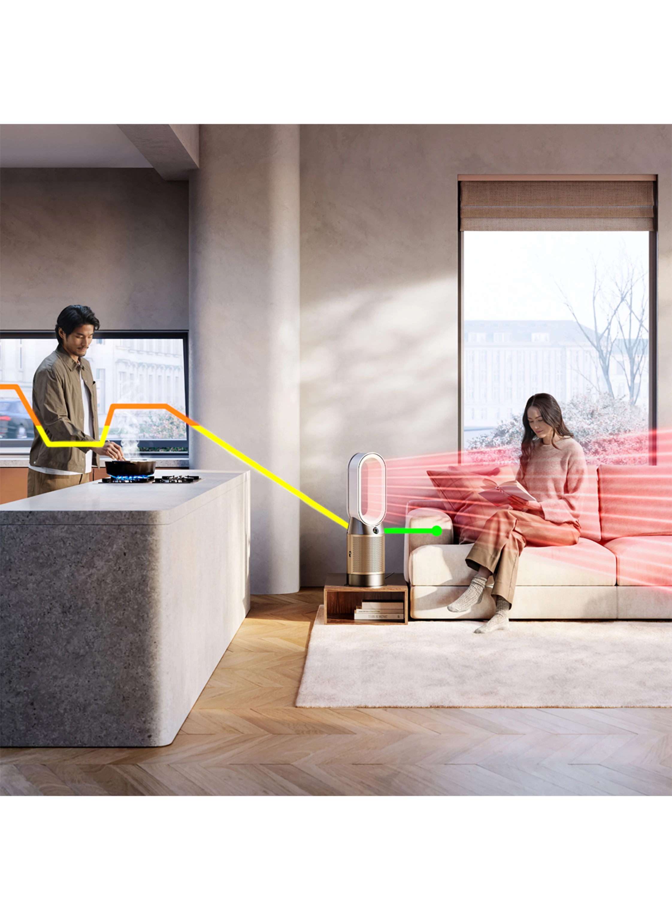 dyson PURIFIER HOT+COOL HP2 DE-NOX