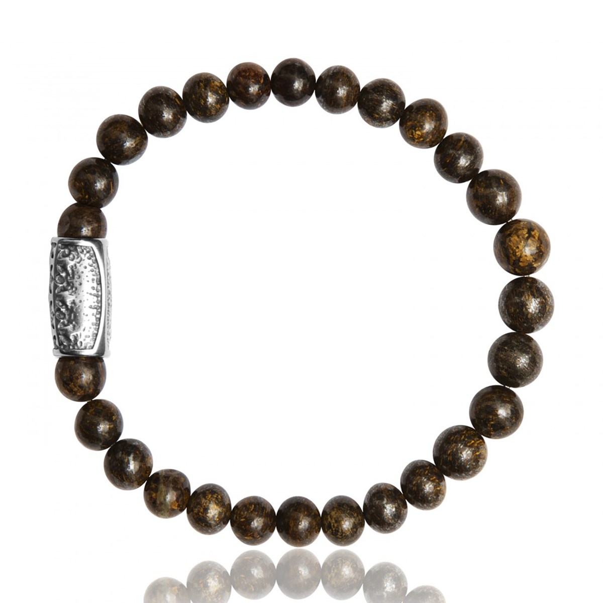 Bracelet Lauren Steven Bronzite 6mm/M