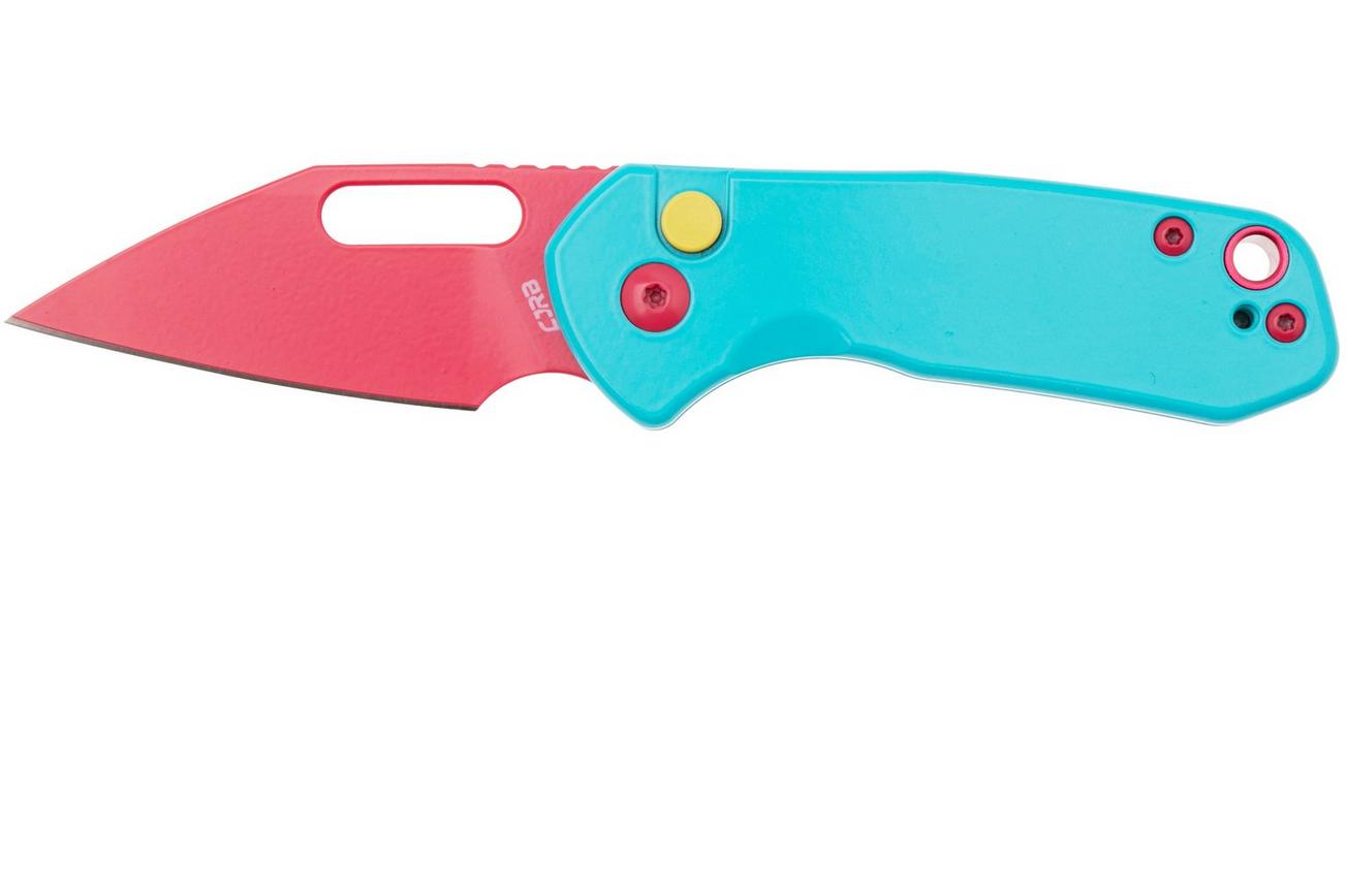 CJRB Mini Pyrite J1933-WEB, Red AR-RPM9, Blue Aluminium, zakmes