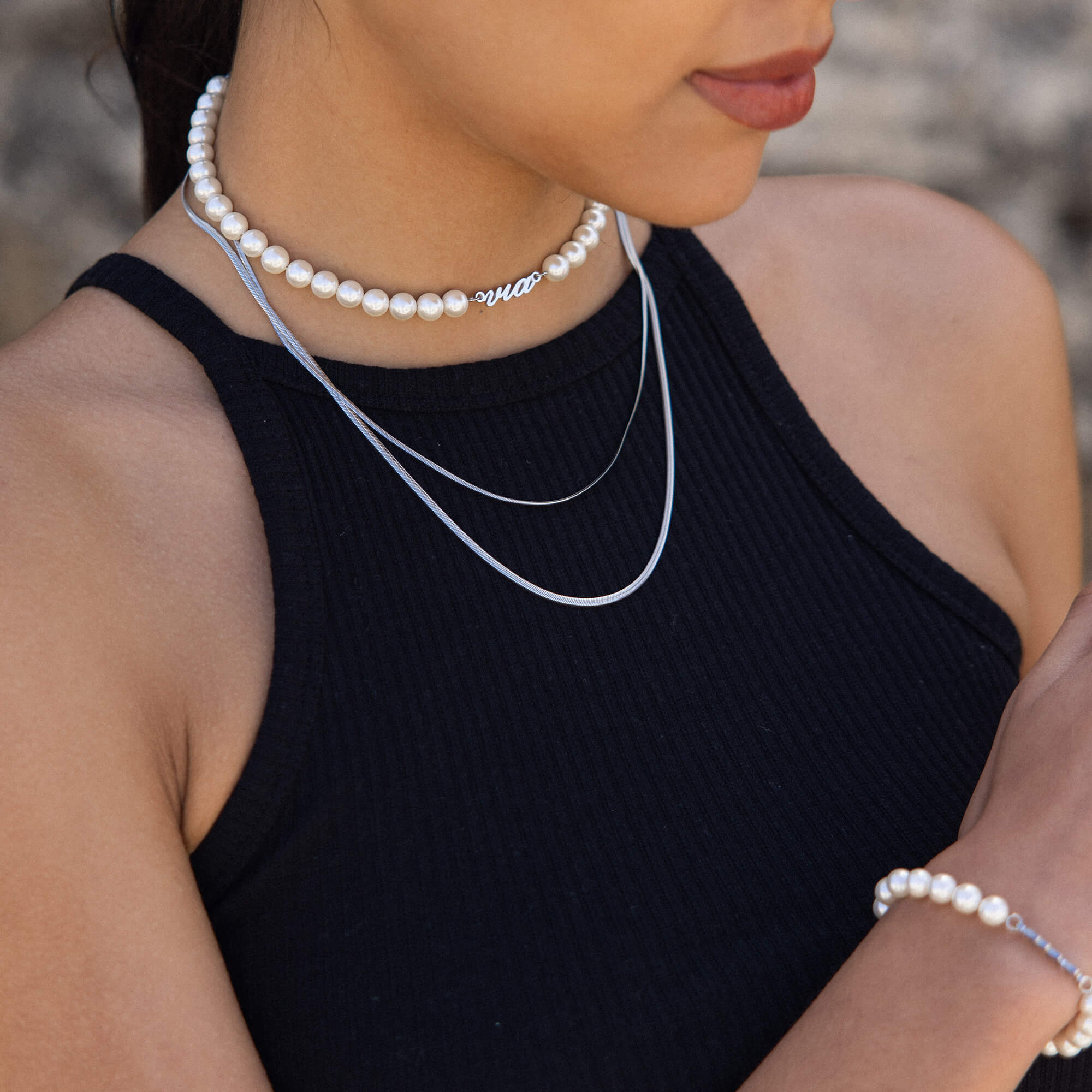 Via Pearl Kette