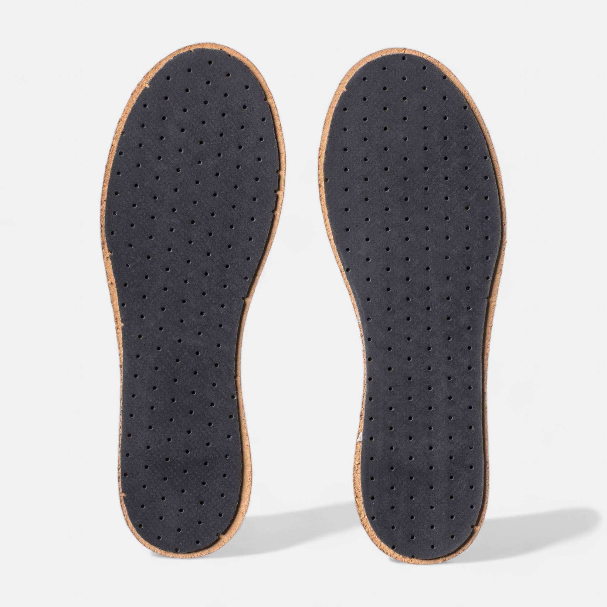 Semelles cuir charbon 29 30 sans coloris