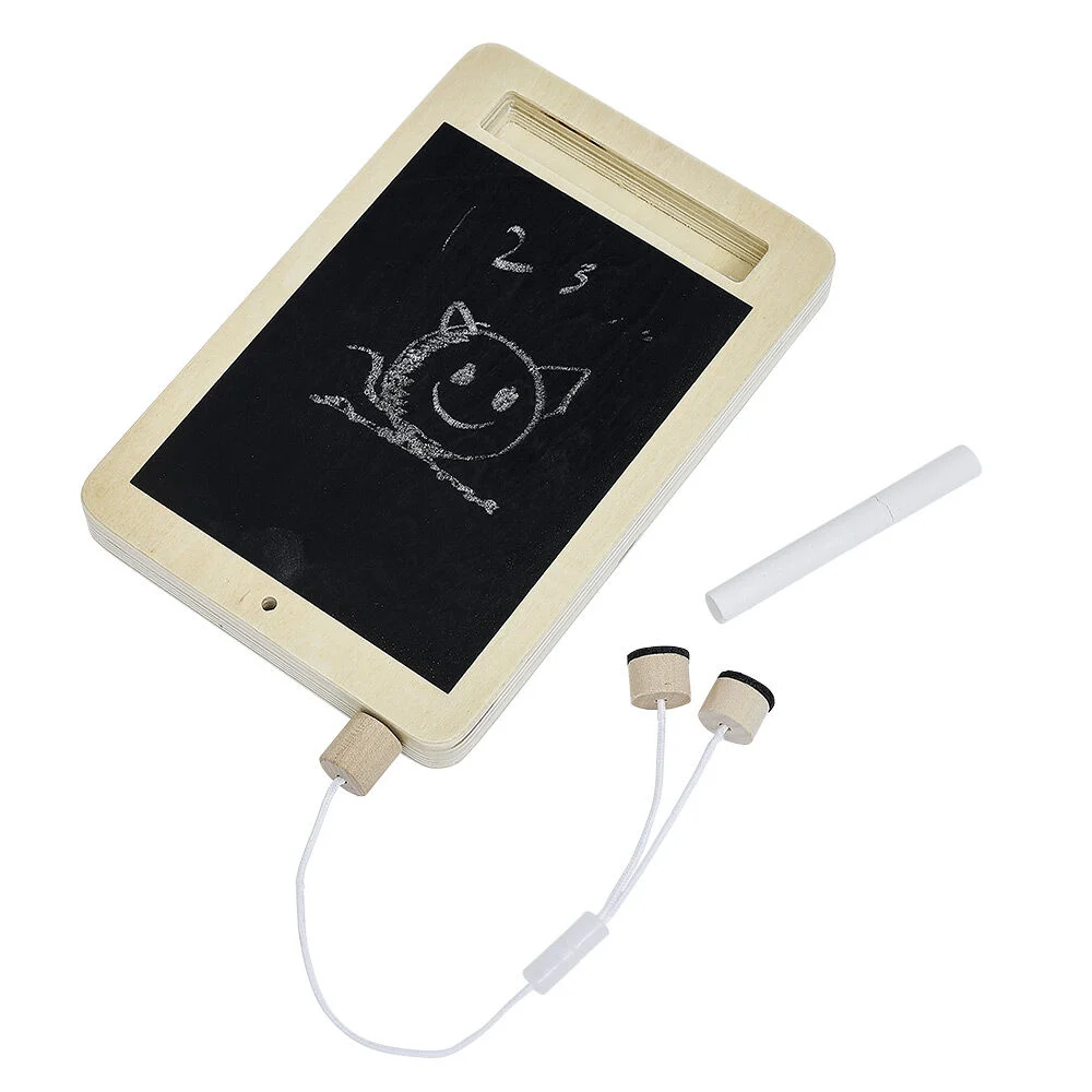 Tablette ardoise en bois