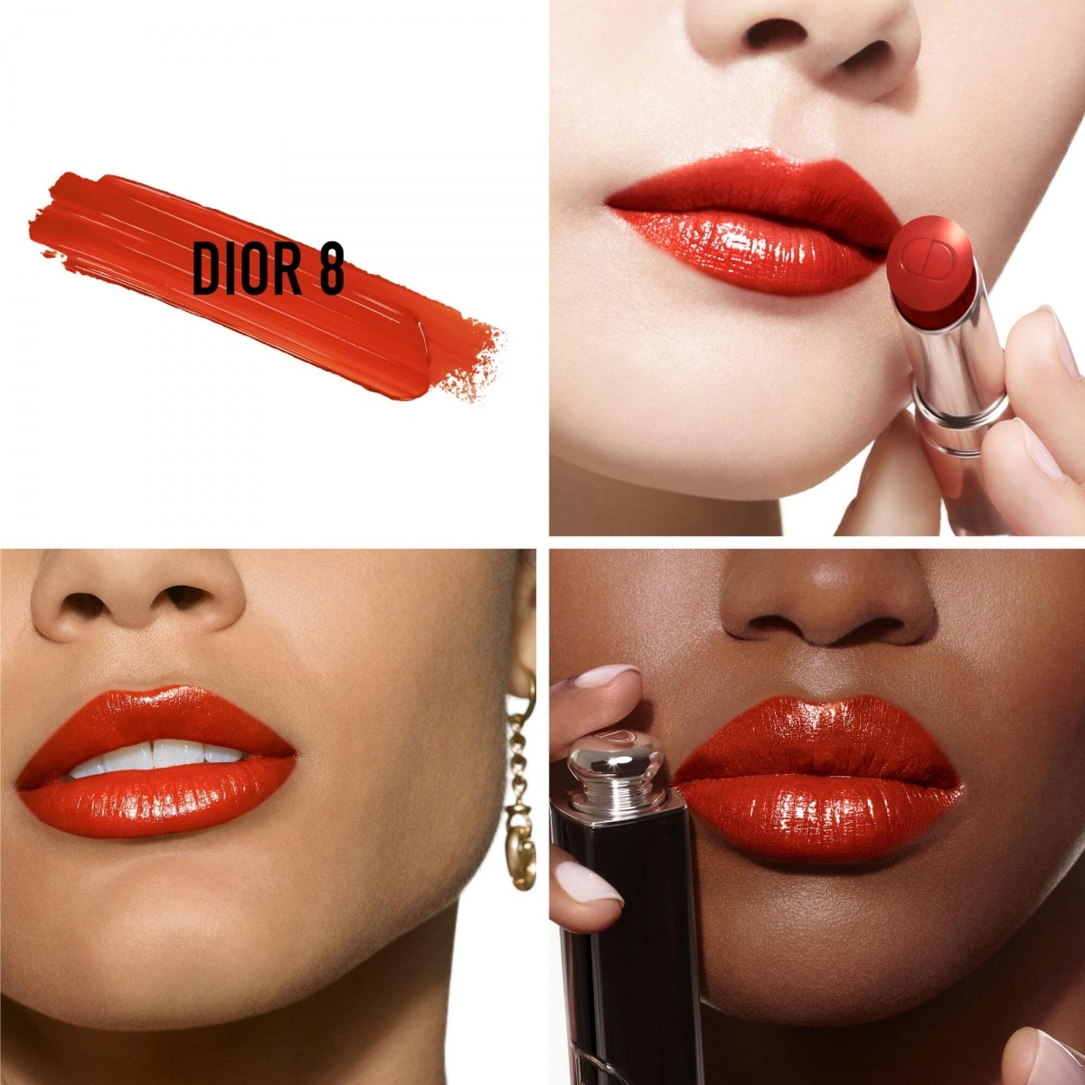 Dior Addict Dior Addict Rouge à Lèvres Brillant - 90 % d'Origine Naturelle - Rechargeable