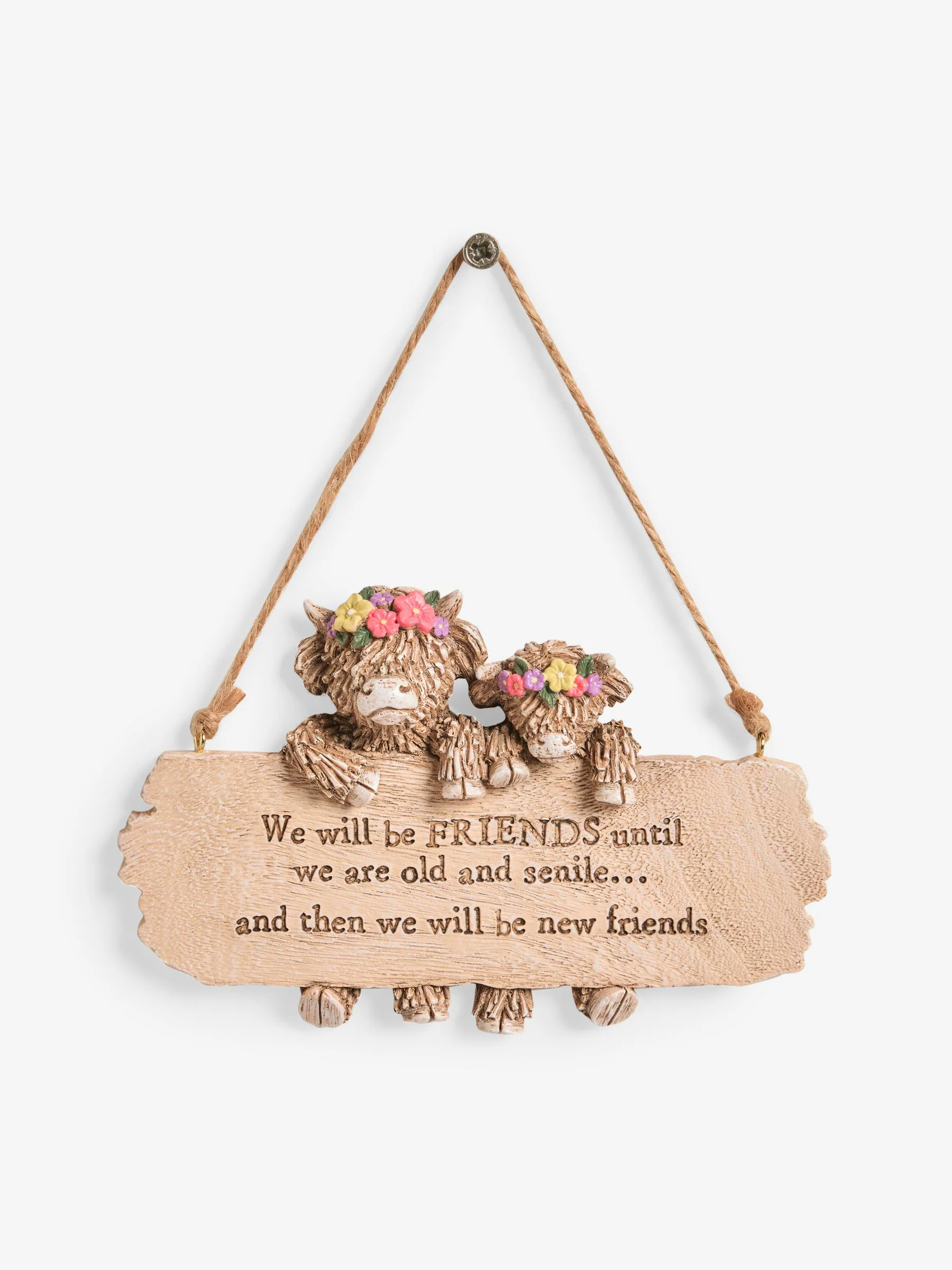 Hamish The Highland Cow Friends decoratiehanger