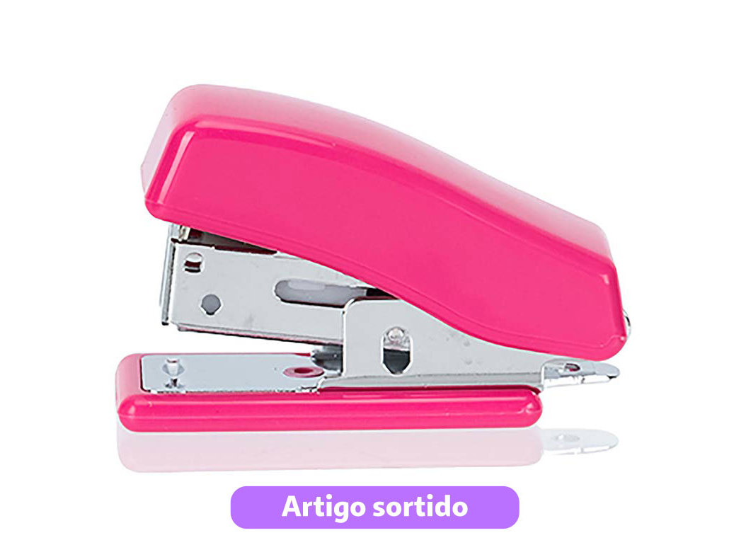 MINI-AGRAFADOR POLEGAR CORES SORTIDAS