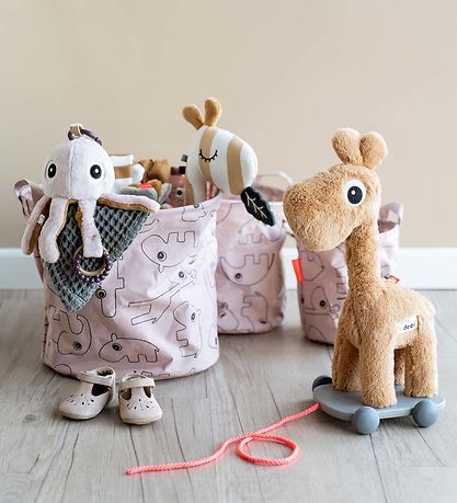 Done By Deer Nachziehspielzeug - 43 cm - Raffi - Mustard