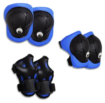 Paquet sécurité fou: casque et équipement enfant | Requin Bleu