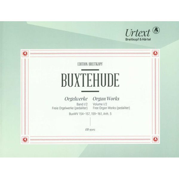 Breitkopf & Härtel Buxtehude Orgelwerke Set 1