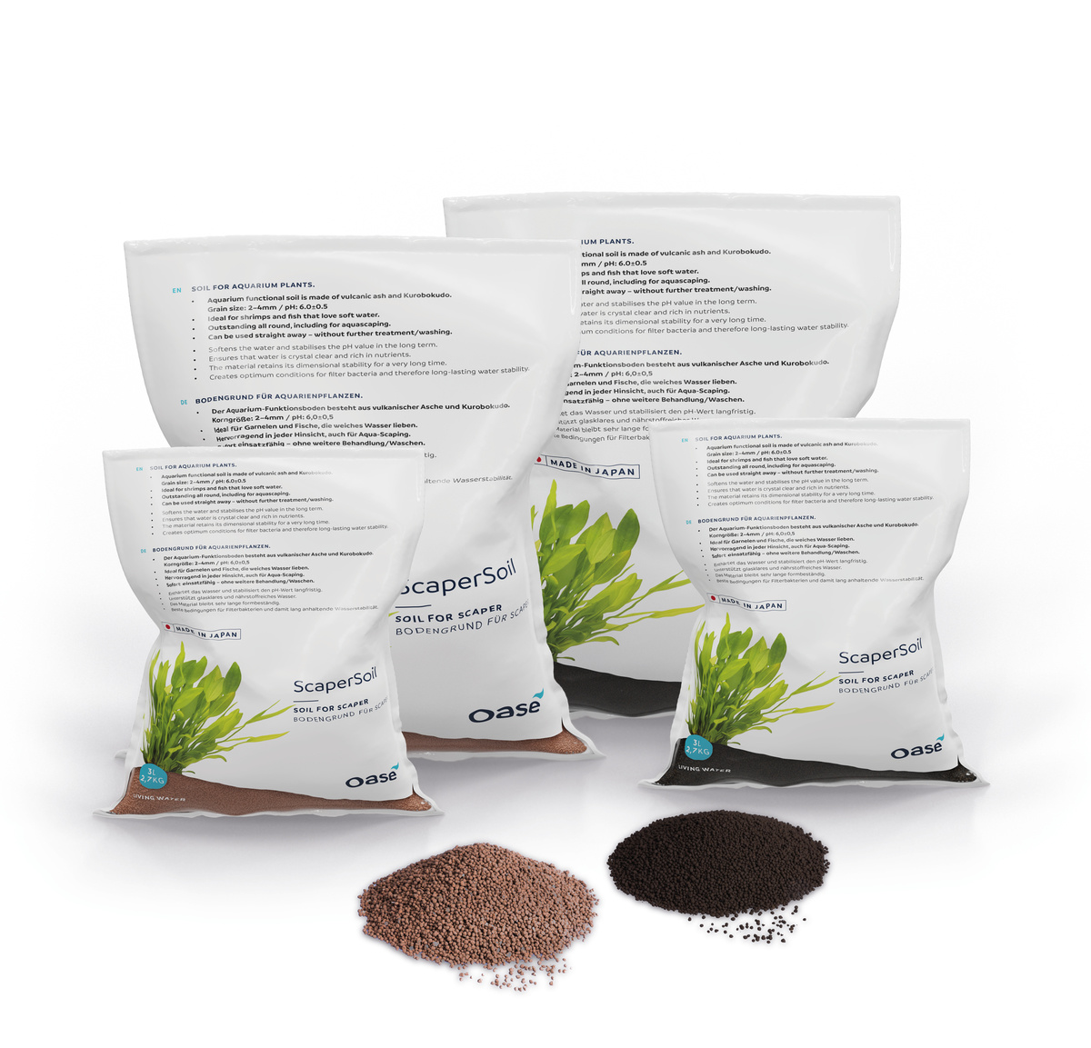 Oase ScaperSoil 9 liter | Aquariumbodem