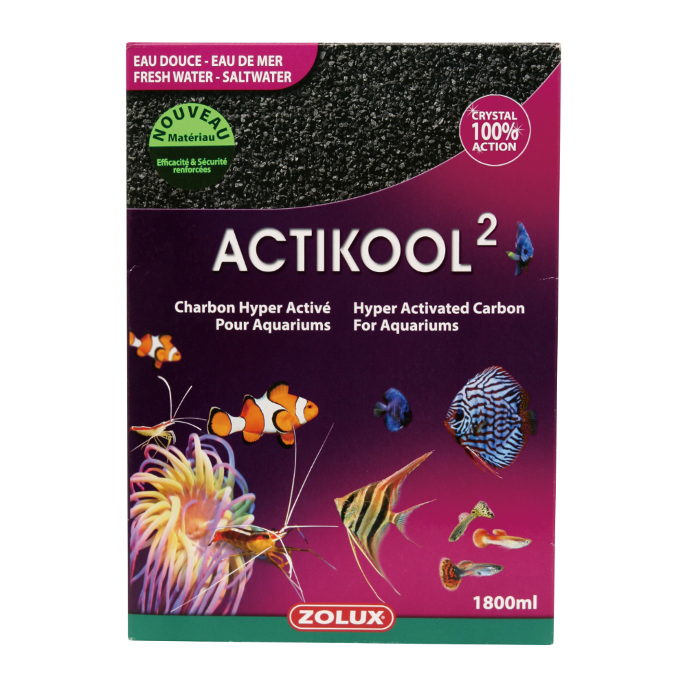 Charbon minéral concassé actikool 2 1.8l