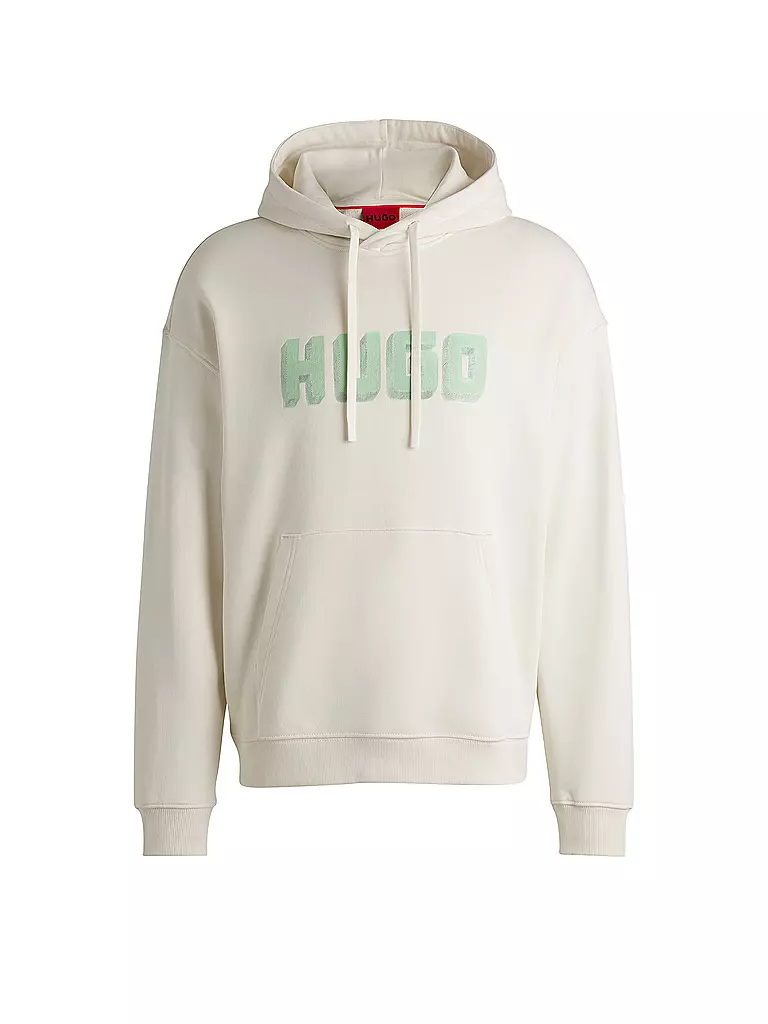 HUGO Kapuzensweater - Hoodie DIQERIO creme