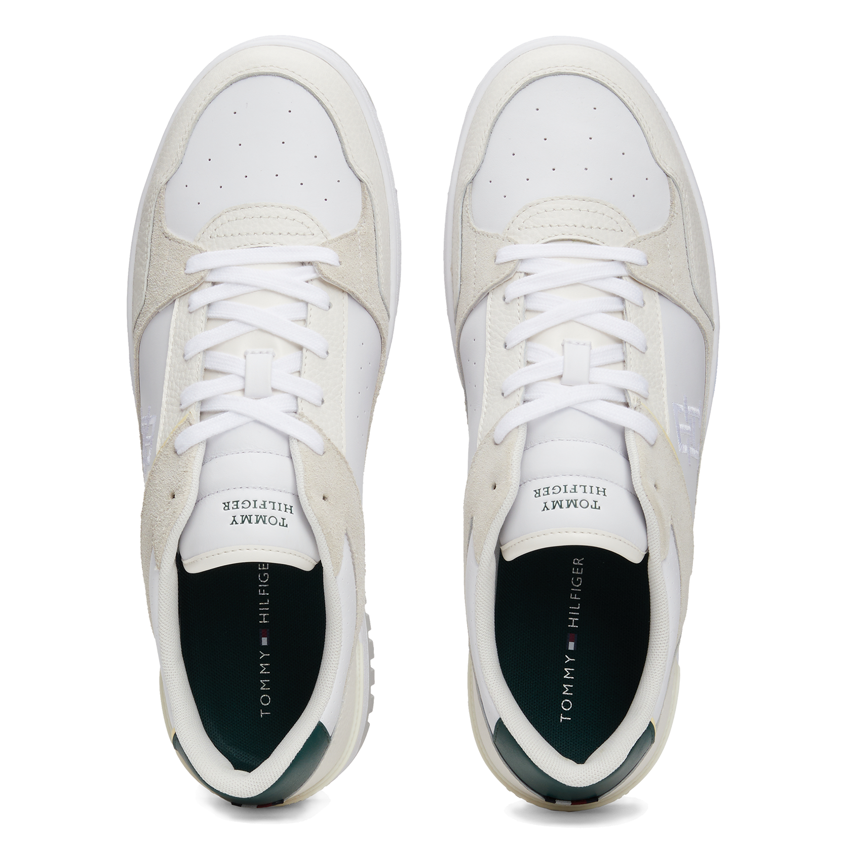Baskets basses en cuir | Blanc