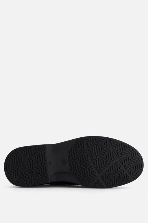 Outfielder Veterschoenen zwart Leer