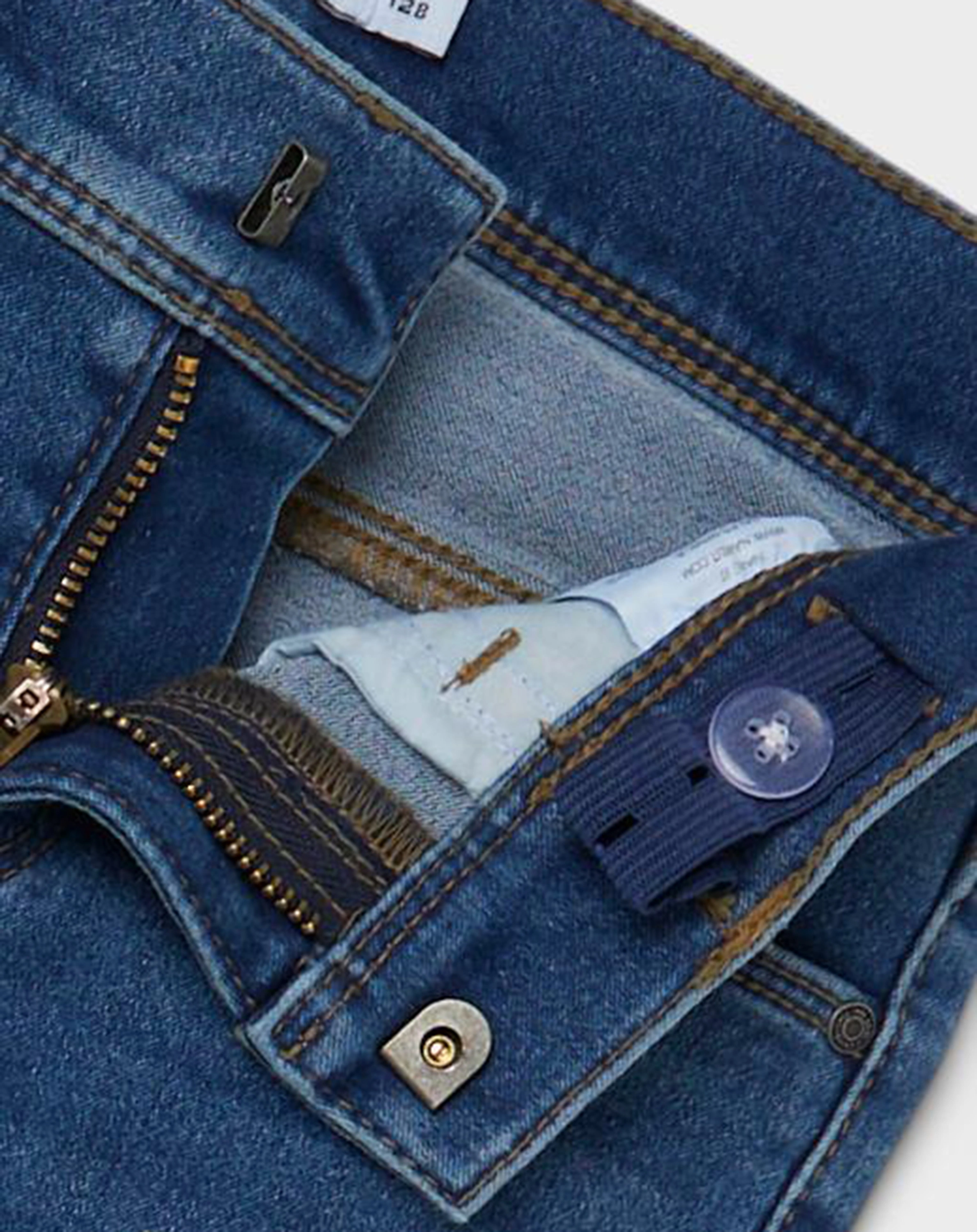 Jeanshose NKFPOLLY Skinny Fit in medium blue denim