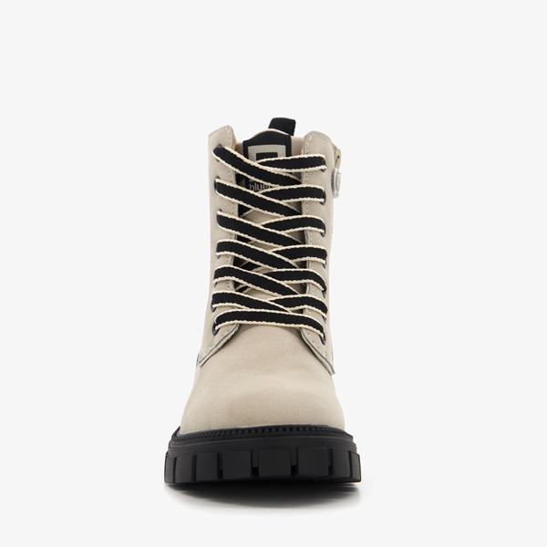 Blue Box meisjes veterboots van imitatiesuède