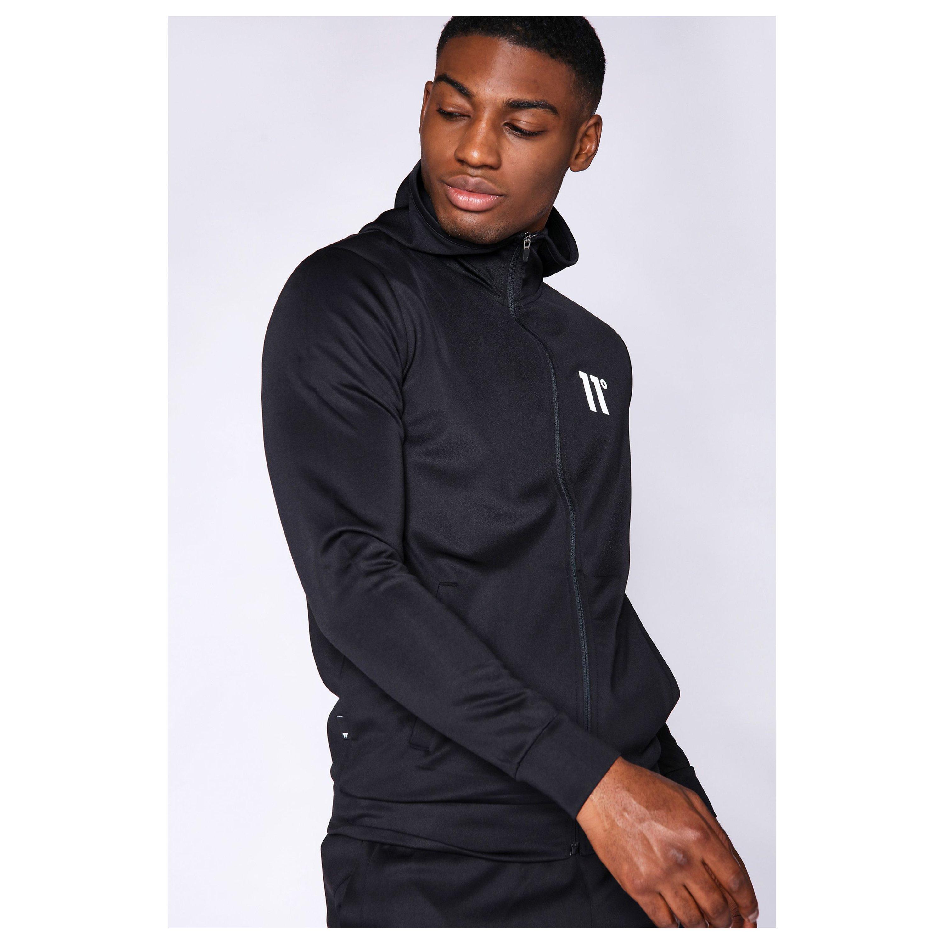 11 Degrees 11 Core Poly Full Zip Hoodie
