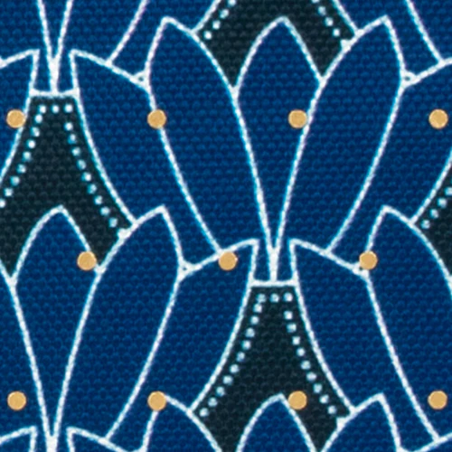 Pochette latérale Schipfe bleu