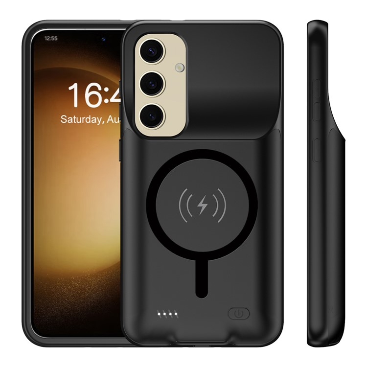 Samsung Galaxy S25 Backpack Akku Case Schutzhülle MagSafe-Modul (10000mAh) - Schwarz