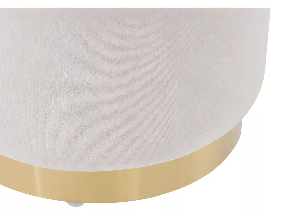 Pouf en velours 
