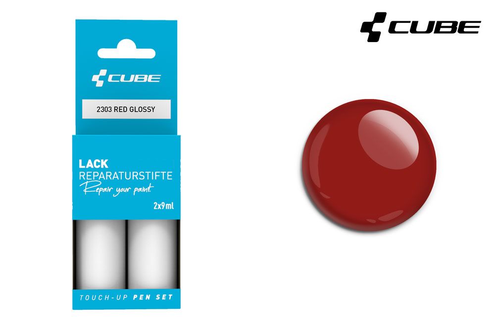 Cube Lackreparaturstift Set RED glossy kaufen | Bike-Discount