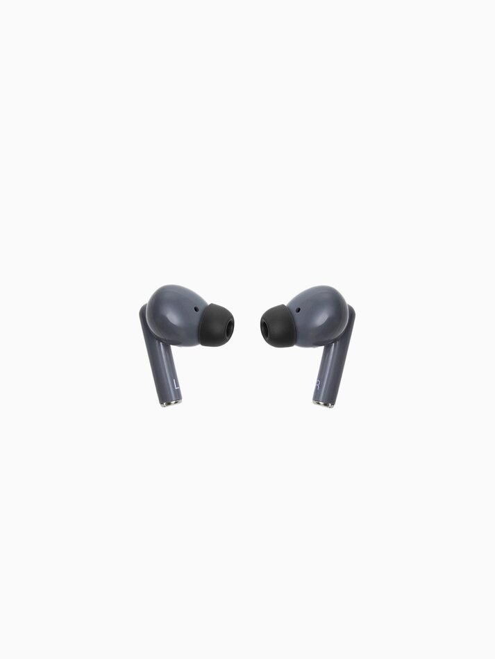 Fones de ouvido sem fio True Wireless com controle por toque - Cinza