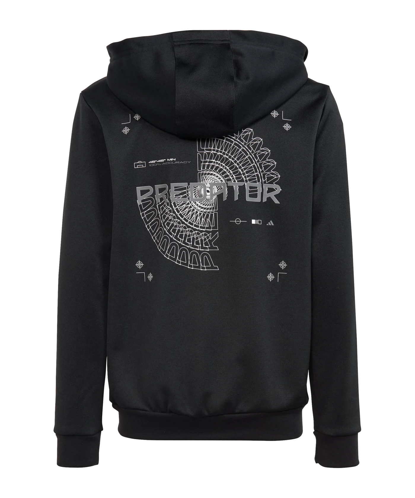 adidas Predator Kapuzenjacke Kids Schwarz