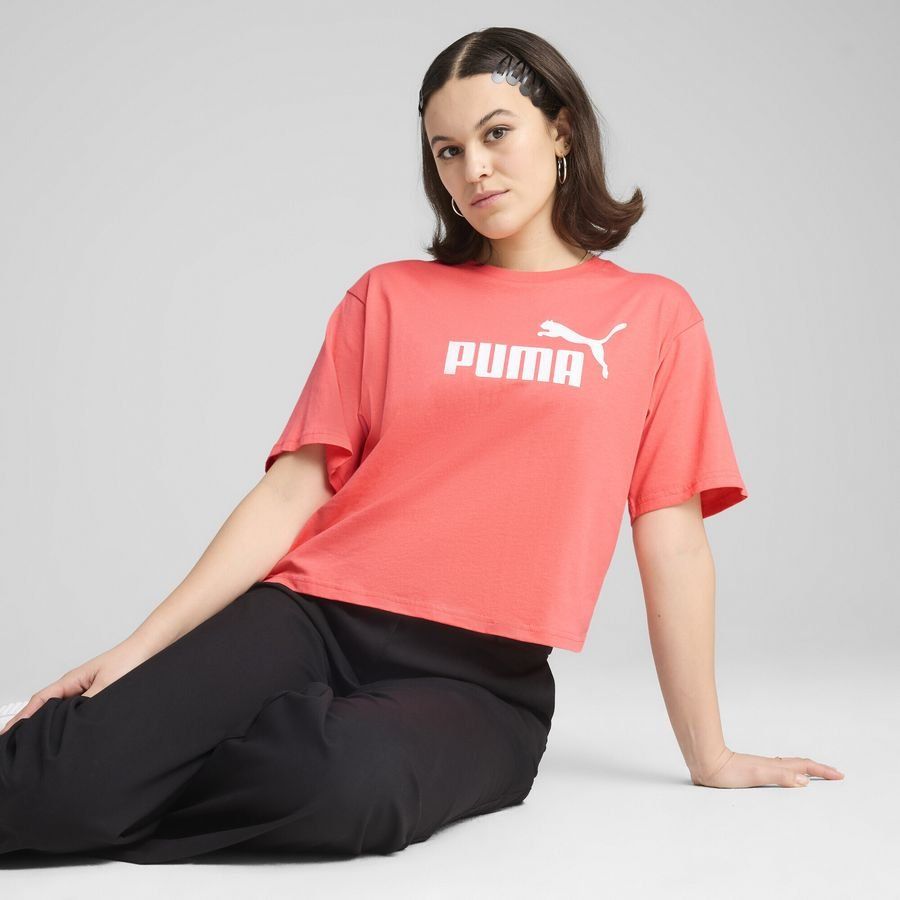 Puma ESS Cropped No. 1 Logo Relaxed T-Shirt