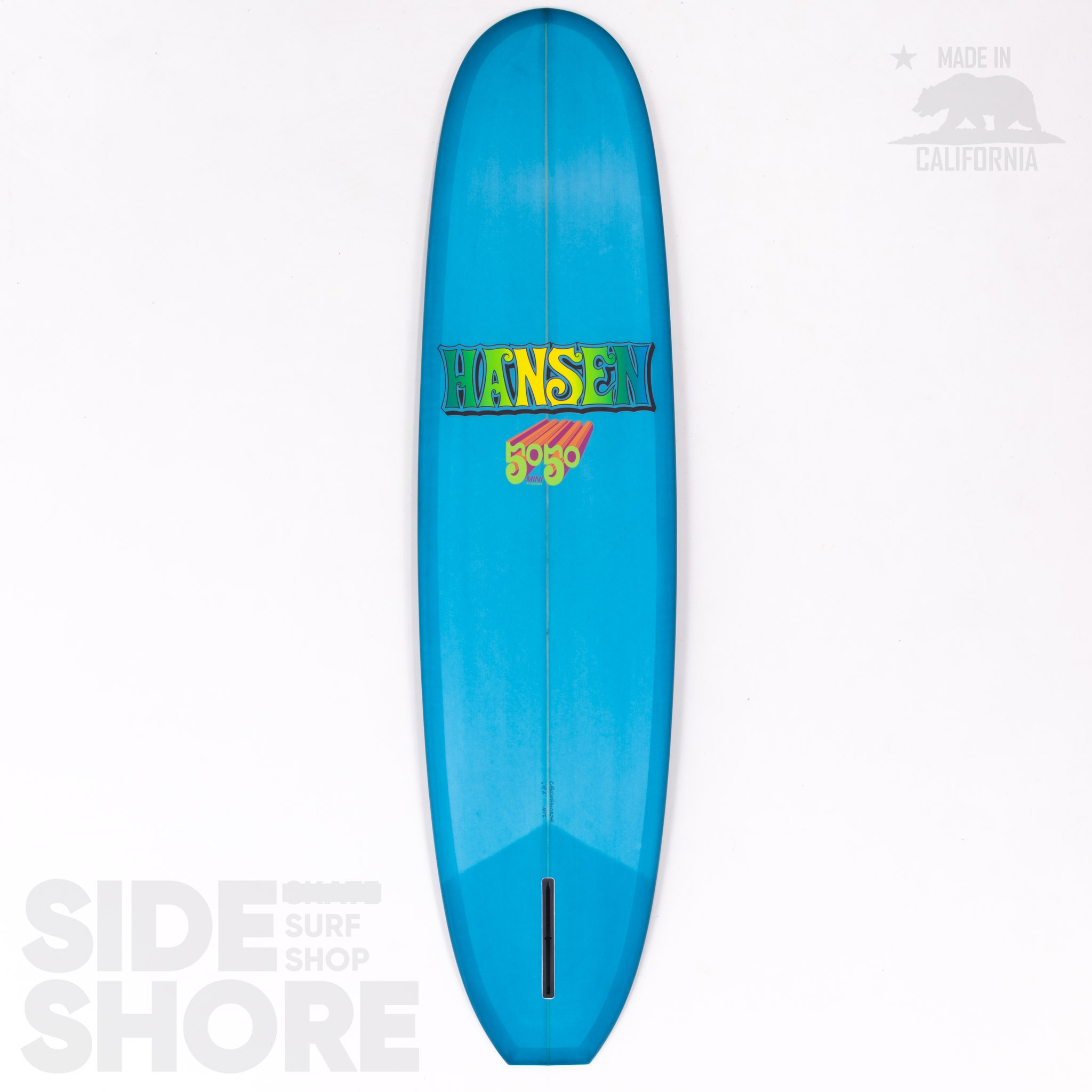 Hansen Surfboards 50-50 Mini - Tint Blue/Grey - 7'8 x 22 1/2