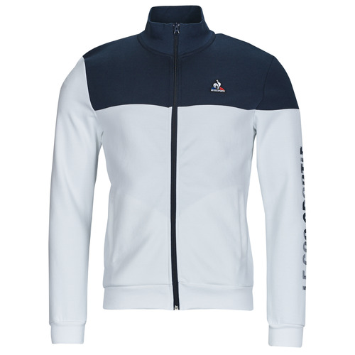 Le Coq Sportif - SAISON 2 FZ SWEAT N°1 M - Blanc / Marine