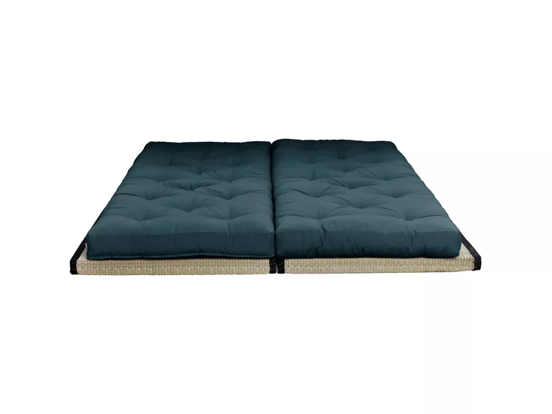 Tatami traditionnel en paille de riz 5cm 100x200