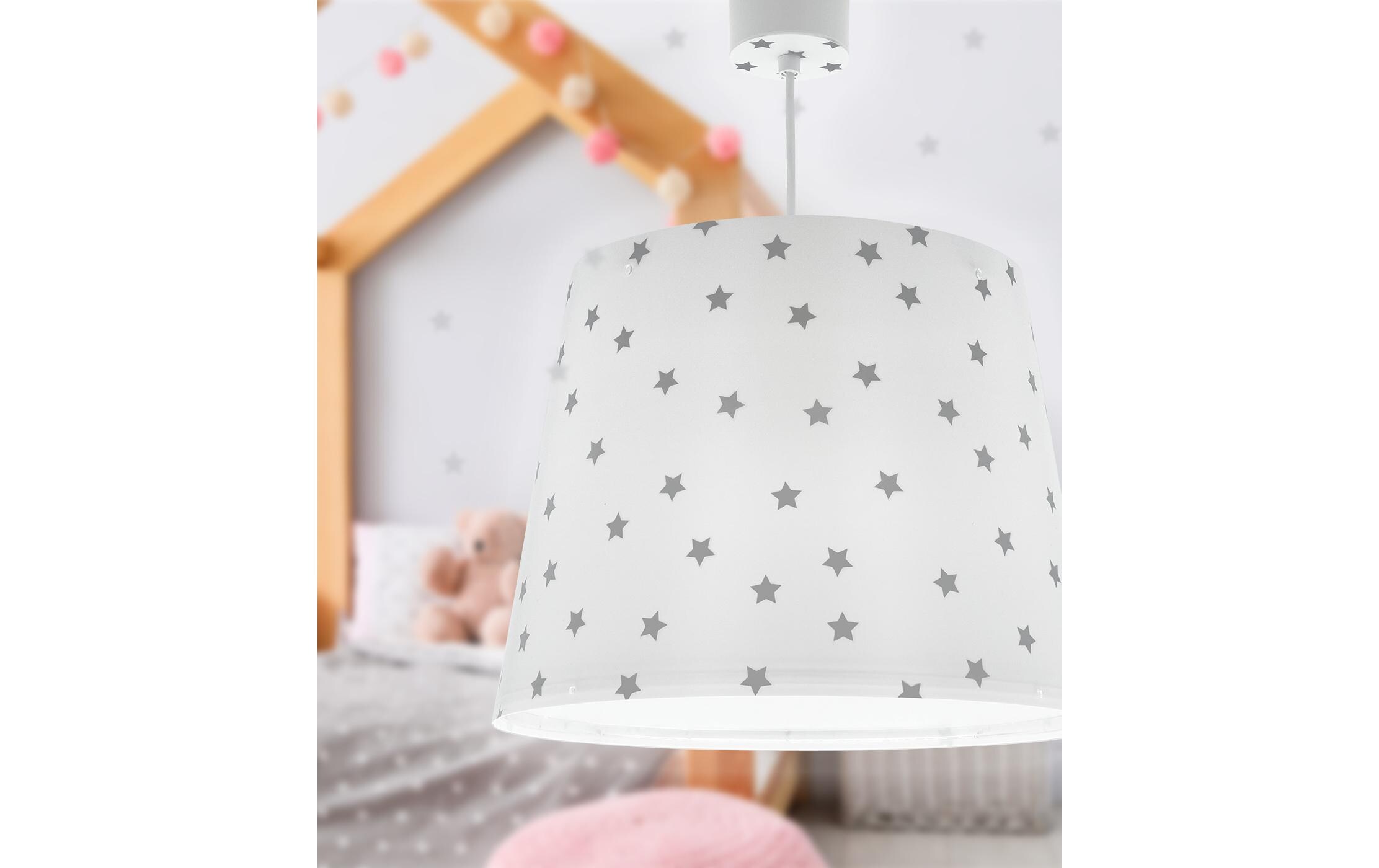 Hängelampe Star Light WeissPendelleuchte für Kinderzimmer