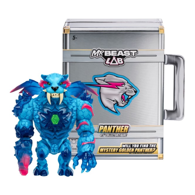Mr Beast Lab - Sammelfigur Panther - ca. 15,8 cm