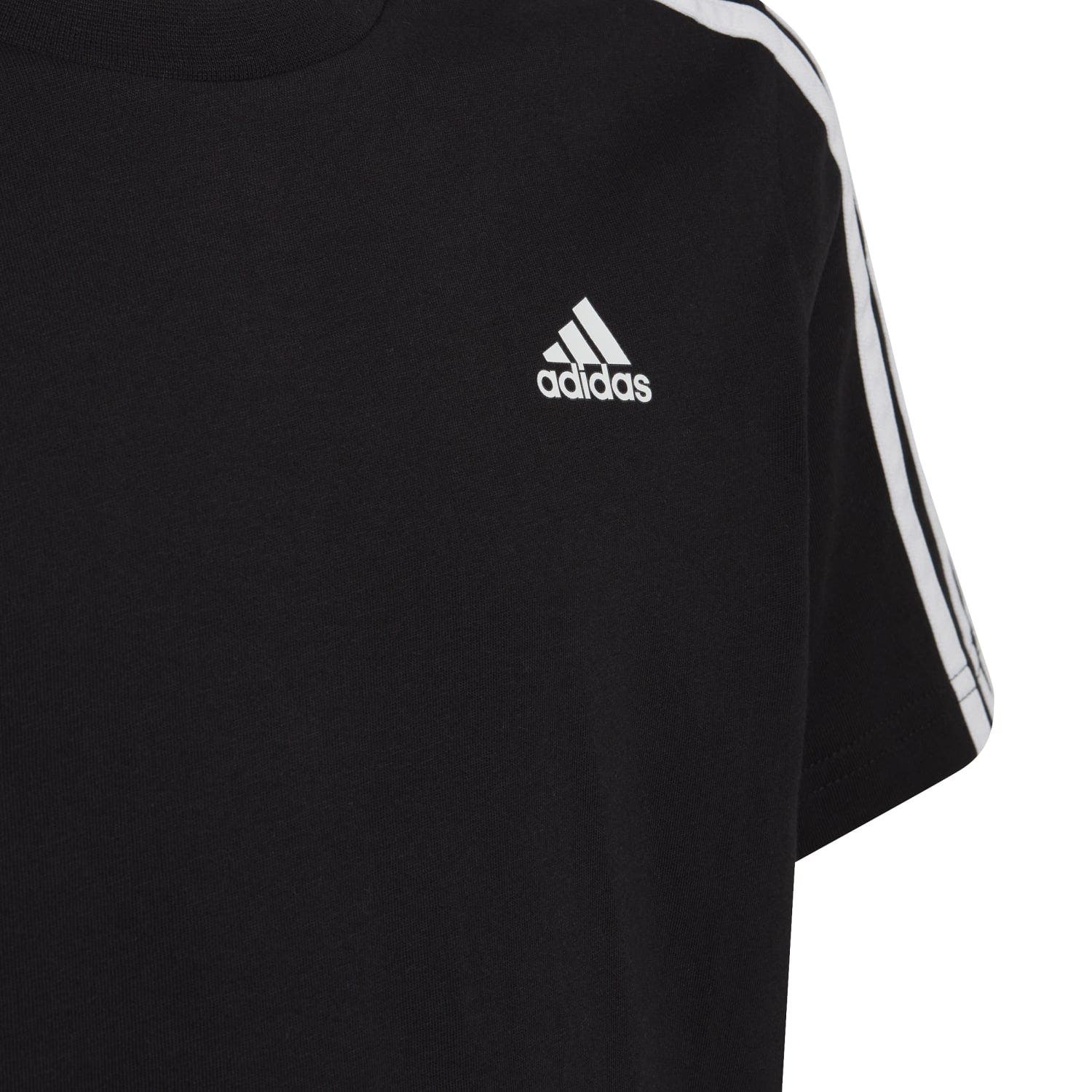adidas  Essentials 3-Stripes Cotton T-shirt