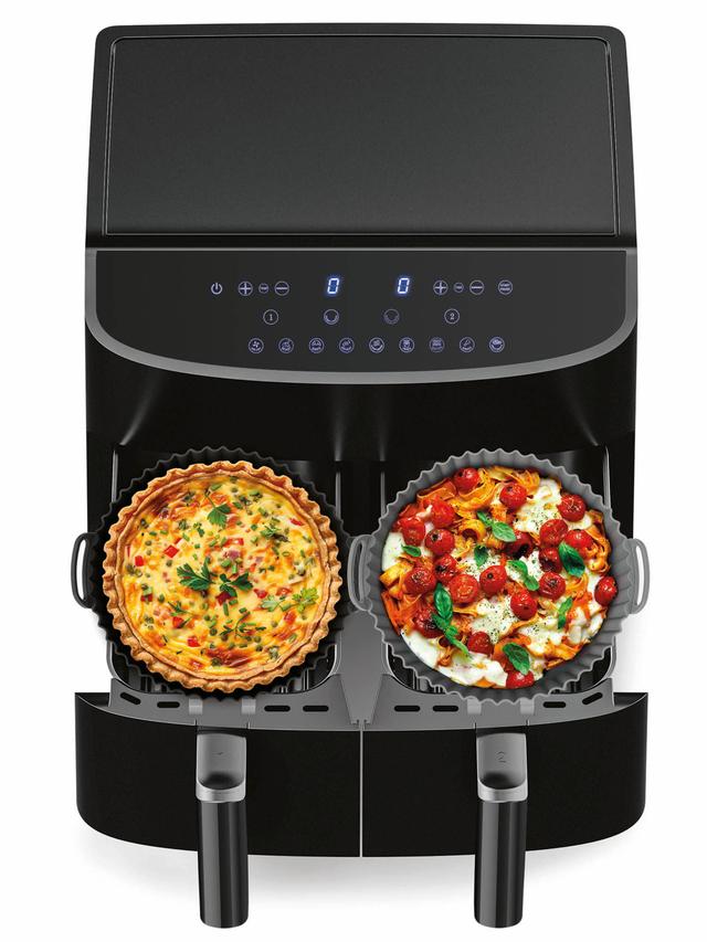 KitchBo Backmatte 8-teilig. + 2 Silikonformen, rund