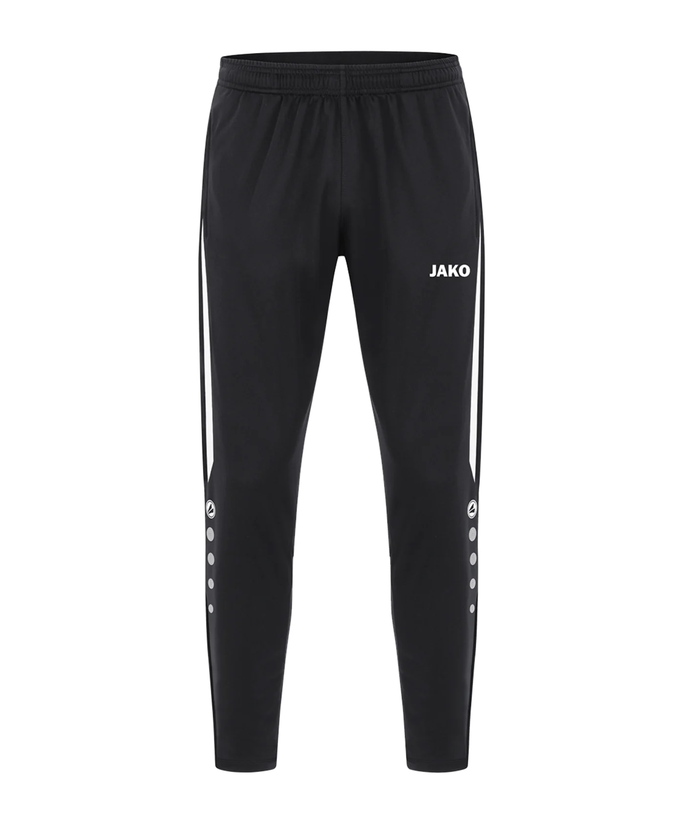 JAKO Power Polyesterhose Kids Schwarz Weiss F802