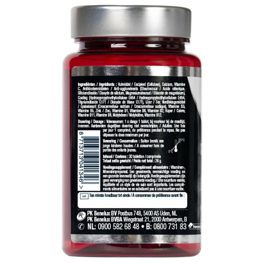 Lucovitaal Sterk IJzer Complex 30 tabletten
