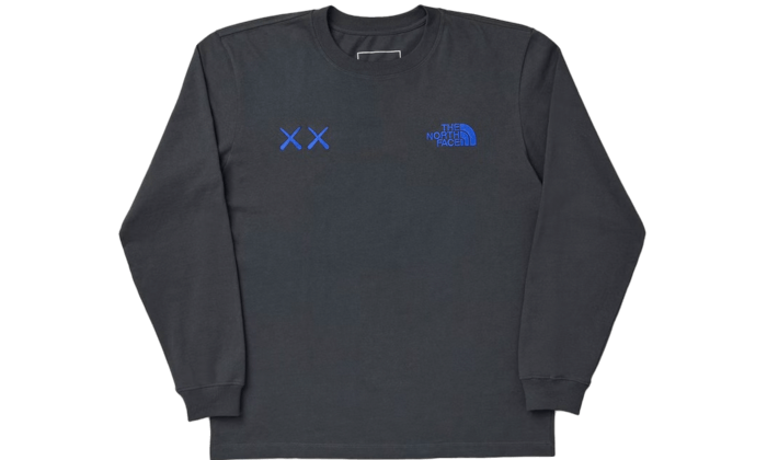 The North Face KAWS Longsleeve Tee Asphalt Grey