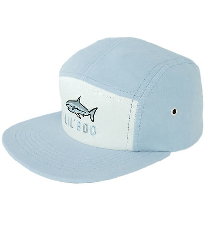 Lil' Boo Copenhagen Kappe - Shark 5 - Cloudy Blue
