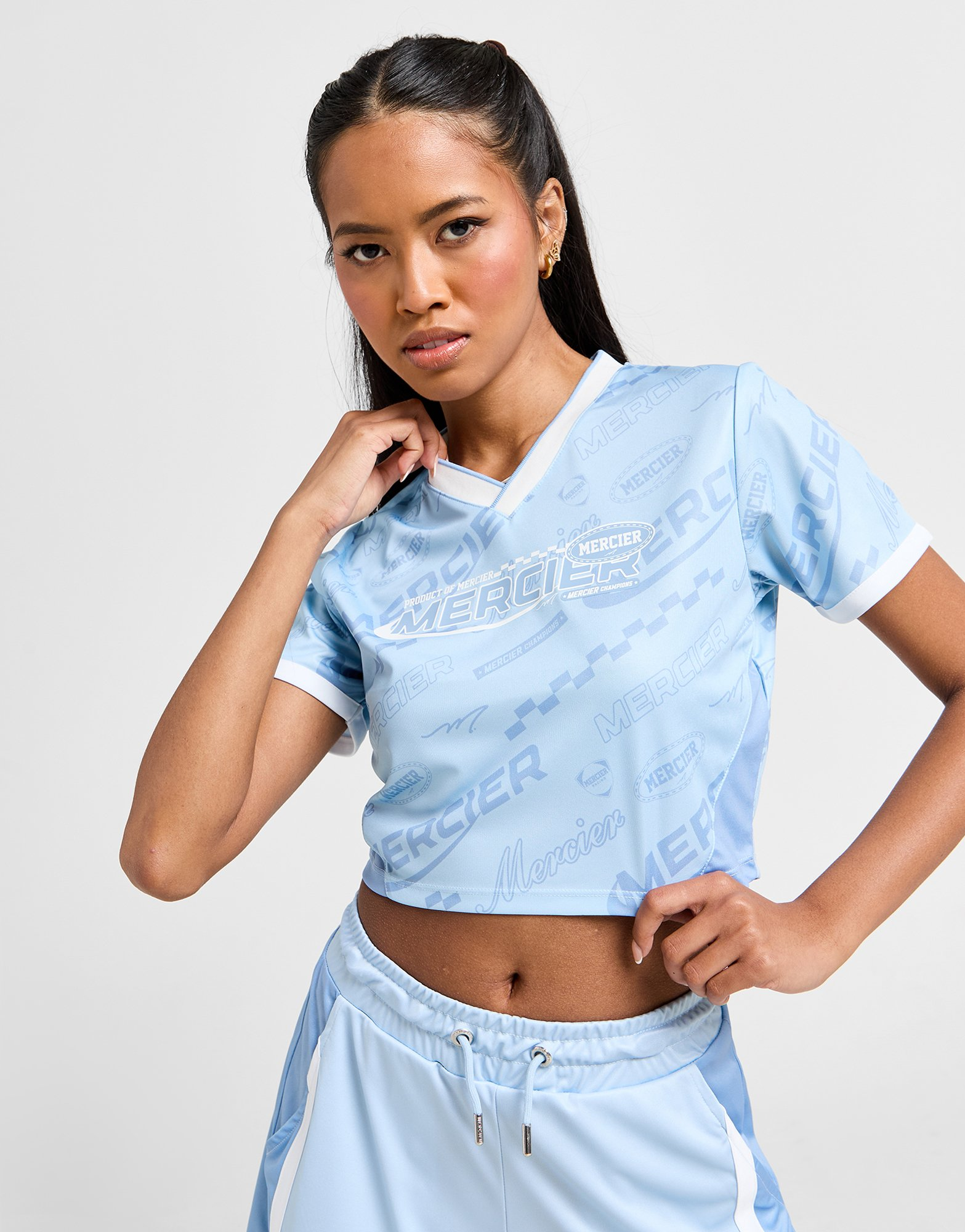 MERCIER T-shirt Score Crop Homme