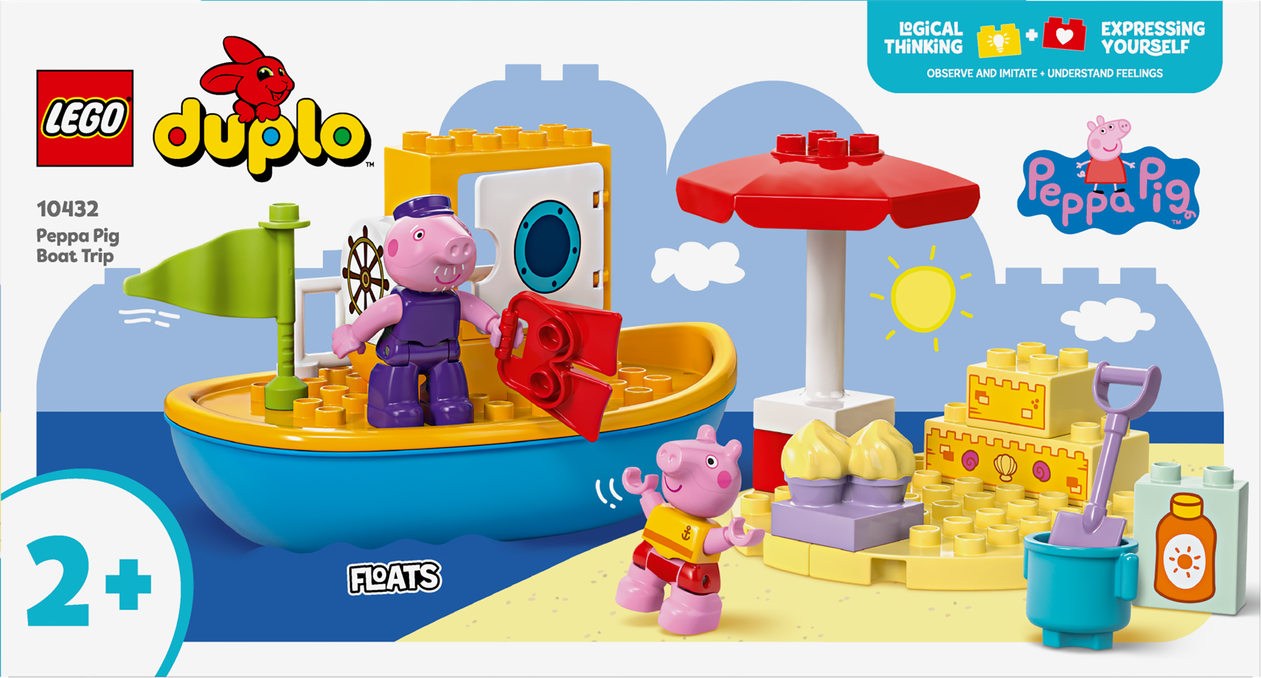 LEGO Duplo - Gurli Gris' bådtur (10432)