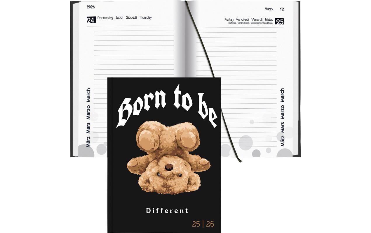 Schüleragenda Mydiary Teddy 25/26 FSC, 1T/1S, 12 x 16.5 cmModerner Terminplaner für Jugendliche